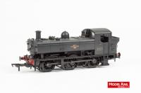 KMR-305A Rapido Class 16XX Steam Locomotive number 1627 in BR Black with Late Crest and 81F Oxford shedplate - weathered finish